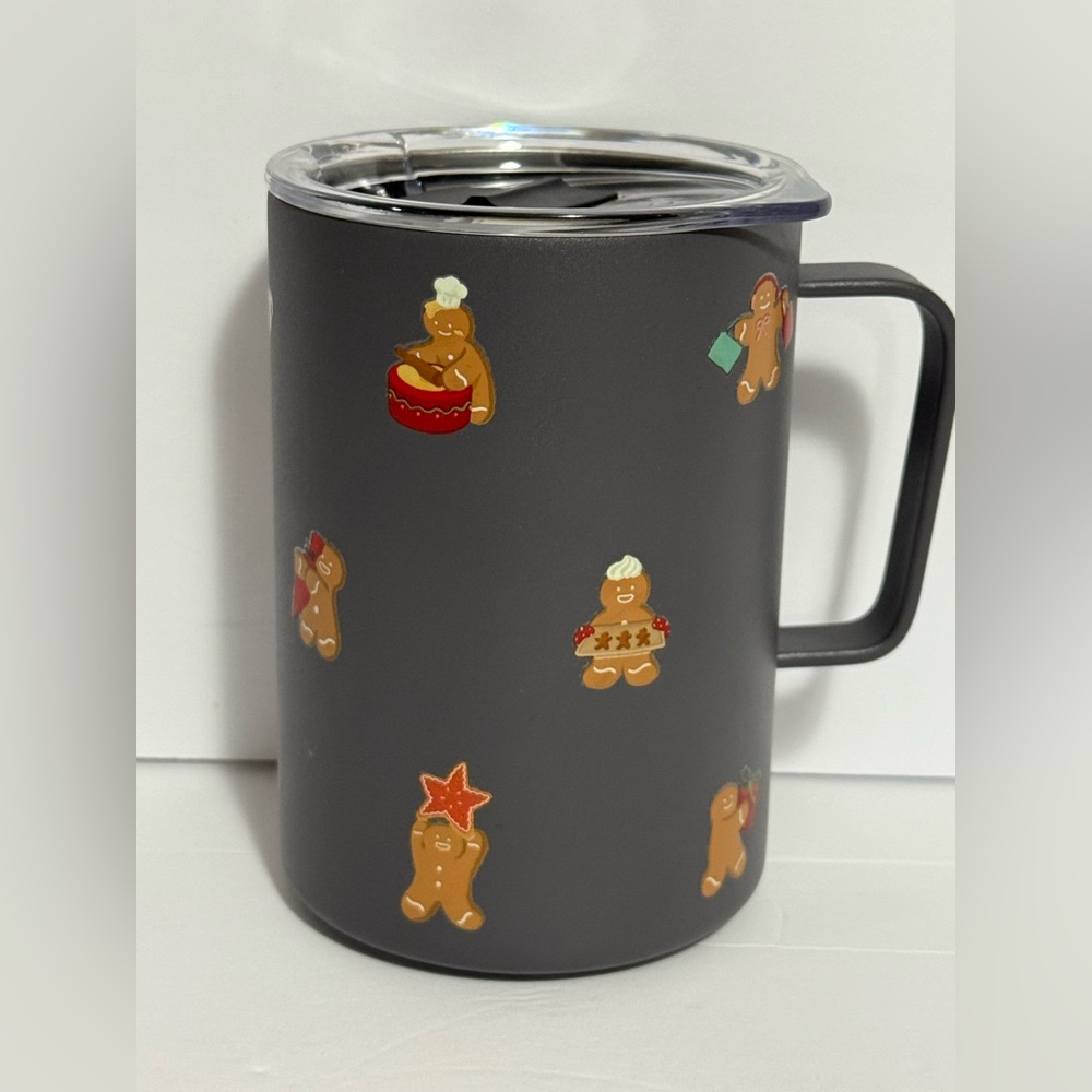 Starbucks Christmas 2025 Limited Edition Gingerbread Holiday Travel Mug 16oz
